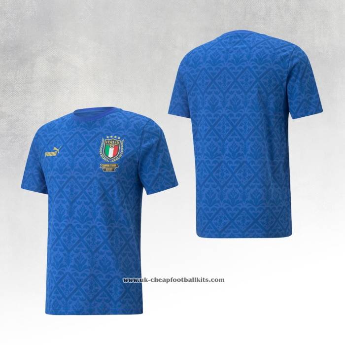 Italy Shirt European Champions 2020 Blue Thailand